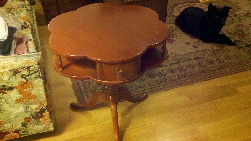 Solid Maple End Table