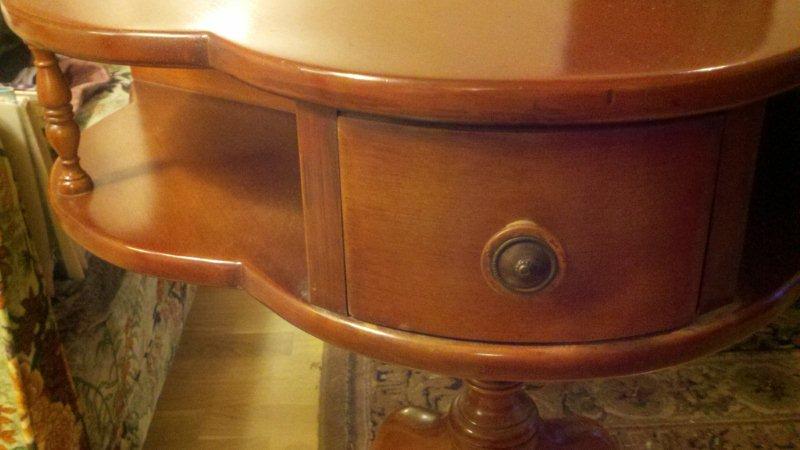 Solid Maple End Table